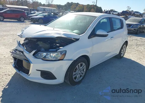 2017 Chevrolet Sonic Lt Auto from USA, damaged, VIN 1G1JG6SH3H4160764